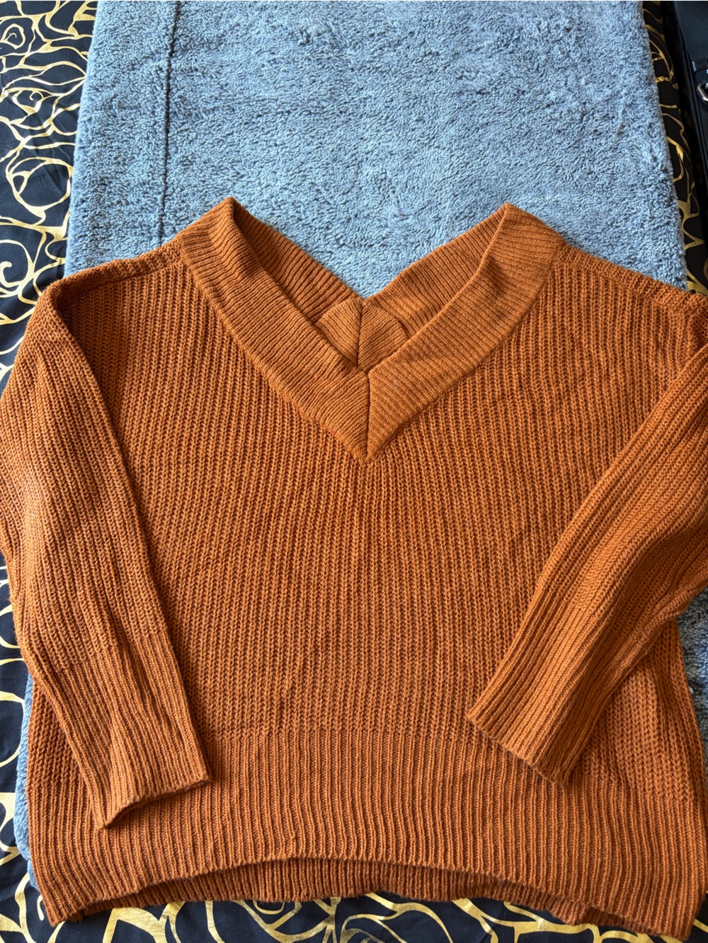 Brown Knit Sweater